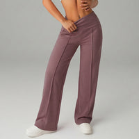 High-waisted Loose-fitting Wide-leg Womens Sweatpants