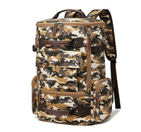Men's Backpack Vintage Canvas Backpack  Men's Travel Bags Large Capacity Backpack Laptop Backpack
