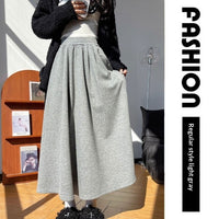 Mid Length Loose Fitting Womens Skirt