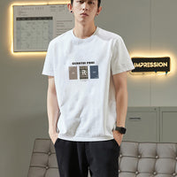 Pure Cotton Short-sleeve T-shirt Trendy Casual Top