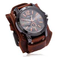 Men's Retro Domineering Cowhide Watch