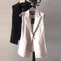 Korean-style Suit Vest Jacket For Women