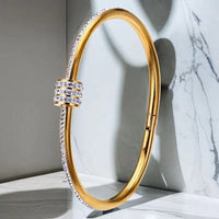 Women's Fade-Resistant Titanium Steel Trendy Bracelet