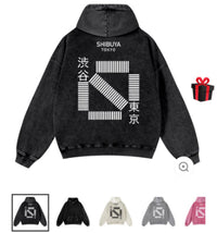 Pure Cotton Washed Vintage Hooded Sweatshirt With Double-layer Hood