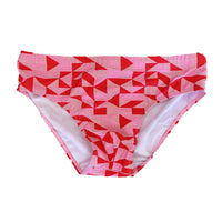 Men's Fashion Triangle Low Waist Swim Shorts Beach