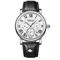 Multifunctional Men's Fashion Quartz Watch Ultra-thin Belt Style