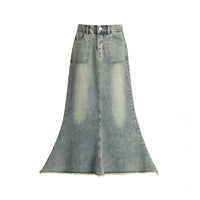 Fashion Personality Retro Denim Skirt For Women
