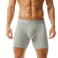 Comfortable Youth Men's Boxer Briefs Antibacterial Open Breathable