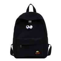 Students' Campus  High School Students' Corduroy Backpack