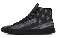 High Top Canvas Shoes For Printing Lovers