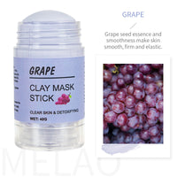Solid Cleansing Hydrating Moisturizing Lazy Smear Type Fruit Mask
