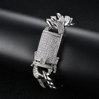 Men's Bold And Wide Cuban Bracelet
