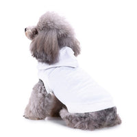 Small Dog Springsummer Thin Pullover Hooded T-shirt