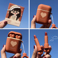Double Tube Velvet Lipstick Matte Matte Earphone Storage Box Portable