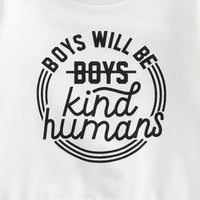 Children's Letter Printing Color Matching Personalized Sweater