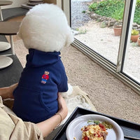 Dog Clothes Cartoon Bear Satchel Sweater