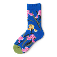 Creative Design Men's Middle Tube Socks Skateboard Street Couple Basketball Jk Socks