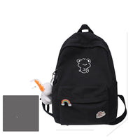 Junior High School Students Korean Version Of The Wild Backpack Female High School Students Ins Backpack
