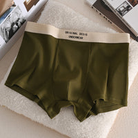 Men's Cotton Plus Size Antibacterial Breathable Boxers