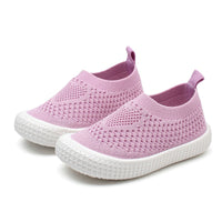 Children's Knitted Mesh Sneakers Baby Non-slip Toddler Shoes
