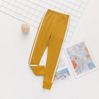 Girls' Cotton Bottoming Outer Wear Sports Casual Pants
