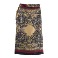 New Fallwinter Stylish Versatile Printed Wrap Skirt