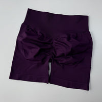High Waist Stretch Breathable Quick-drying Running Seamless Shorts Sports Yoga Shorts