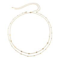 Fashion Sexy Stitching Multiple Geometric Waist Chain