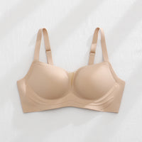 French Seamless Underwear Small Breasts Lady's Special LaTeX Base Bra