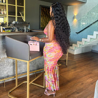 Strapless Backless Maxi Dress For The Beach