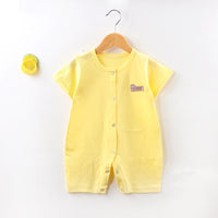 Baby Jumpsuit Short Sleeved Summer Newborn Hoodie