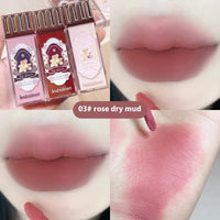 Kobeleen Cloud Bear Lip Lacquer Matte Velvet Matte Waterproof