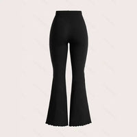 Fashionable Women's Retro High-Waisted Flare Pants