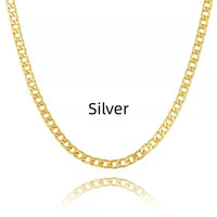 Fashionable Minimalist Cuban-link Necklace With A Premium Feel