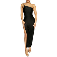 New European And American-style Strappy Bandeau Split Wrap Skirt