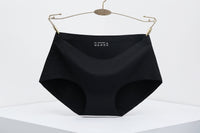 One Piece Seamless Women's Underwear Mid-waist Sexy Cotton Briefs