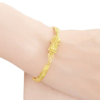 Arrival Copper-Gilded Fashion Wealth-Attracting Coin Pixiu Bracelet