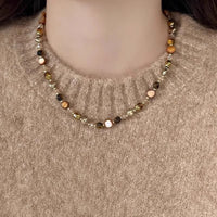 Unique Maillard-style Tigers Eye Necklace