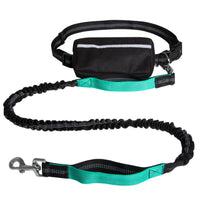 Hands-free Dog Leash Retractable Explosion-proof Reflective Nylon Pet Hand Holding Rope