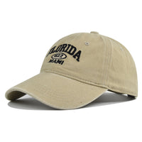 Retro Versatile Embroidered Baseball Cap