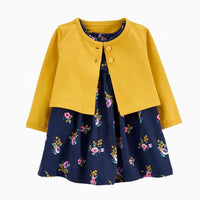 Two-Piece Printed Dresses In Europe And America