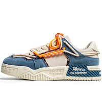 Summer Fashion Hong Kong Style Canvas Color Matching Low-top Youth