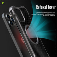 High-end Original Carbon Fiber Backplane With All-inclusive Heat Dissipation Metal