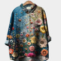 Women's Loose-Fitting Printed Crew-Neck Casual T-Shirt