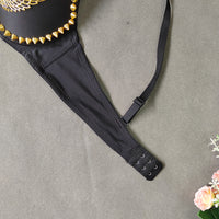 Angel Wings Beaded Breastwear Short Women