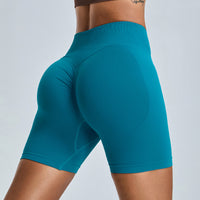 Seamless Yoga Shorts Women's Three-point High Waist