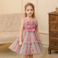 Girl Princess Dress Little Girl Gauzy Gown Performance Costume Lace Dress