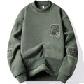 Warm Leisure Pullover Autumn And Winter New Double-sided Polar Fleece Sweater Men