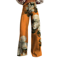 Trendy Flared Denim Jeans Made From Pure Cotton For Women
