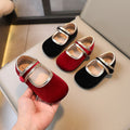 Elegant Sweet Leather Shallow Mouth Classic Style Princess Shoes